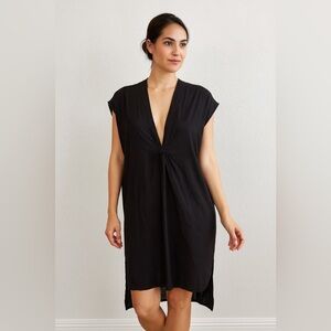 L*Space Elegant Black Tunic Swim Coverup EUC